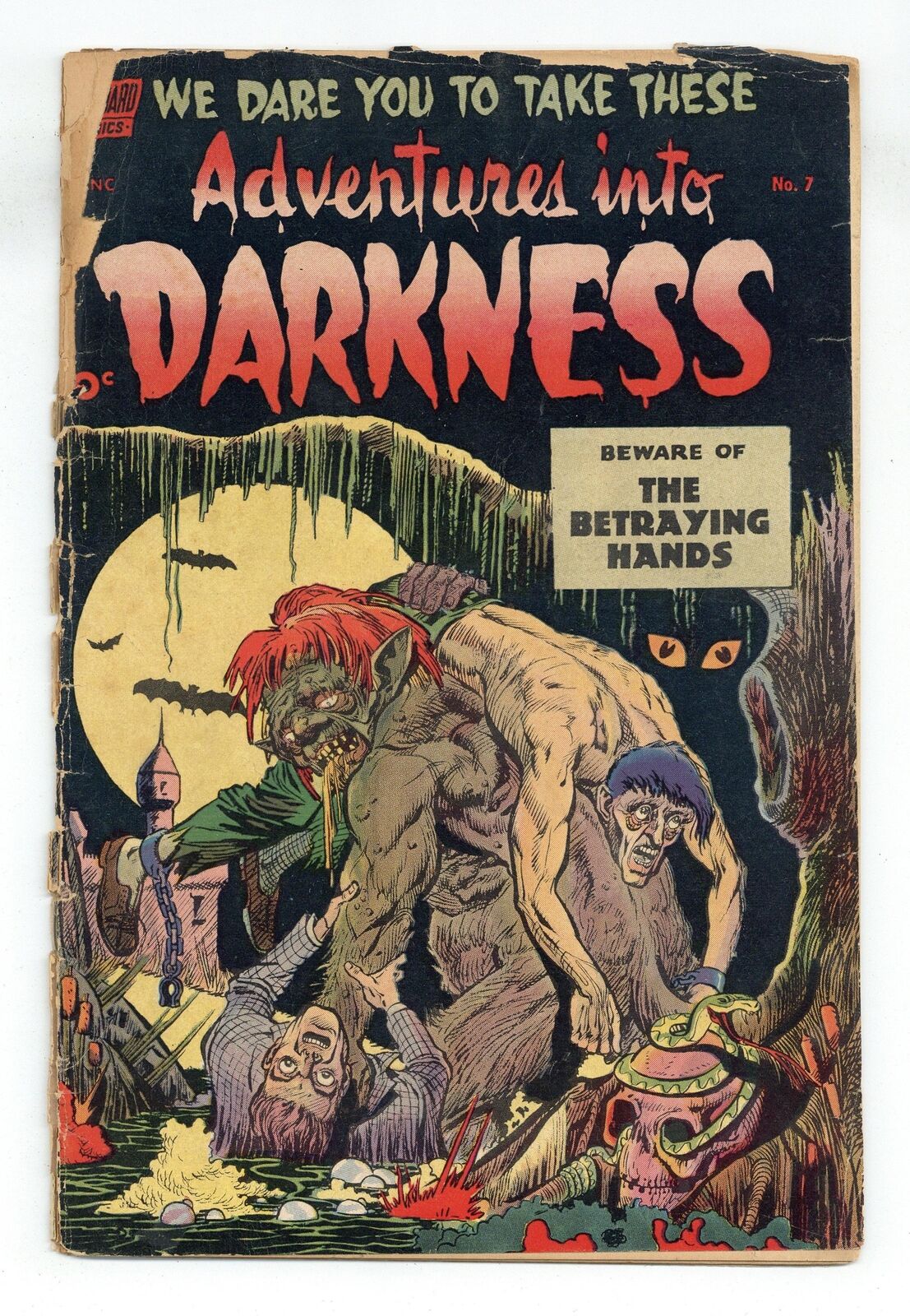 Adventures into Darkness #7 PR 0.5 1952
