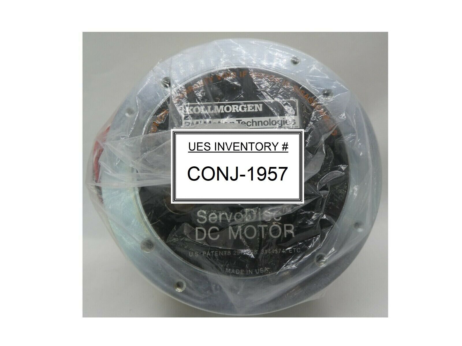 Kollmorgen 00-00907-002 ServoDisc DC Motor Varian Semiconductor 3500005 New