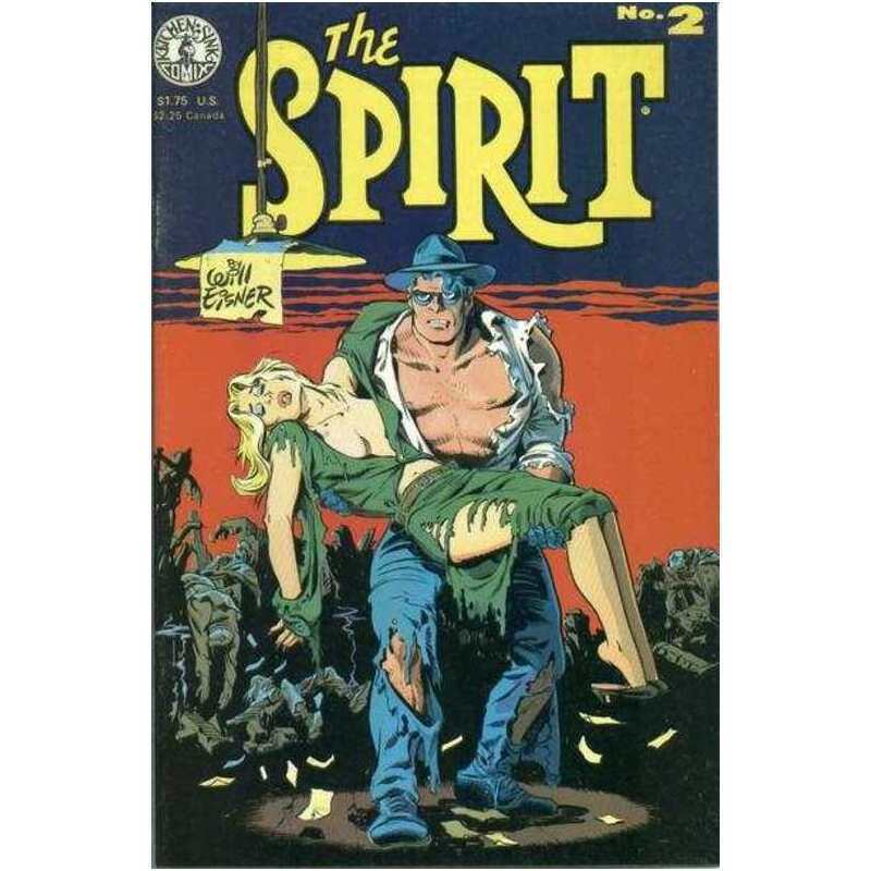 Spirit (1983 series) #2 in Very Fine condition. Kitchen Sink comics [y,