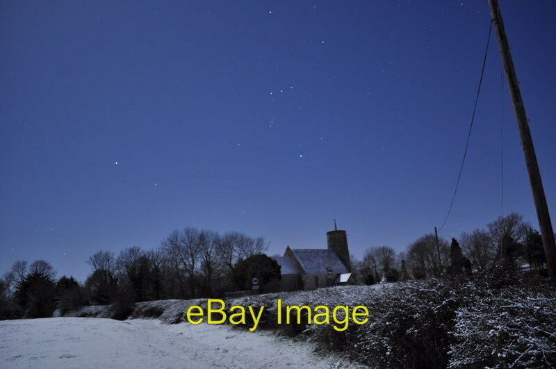 Photo 6x4 Seething Church and Orion The Orion Star formation c2010
