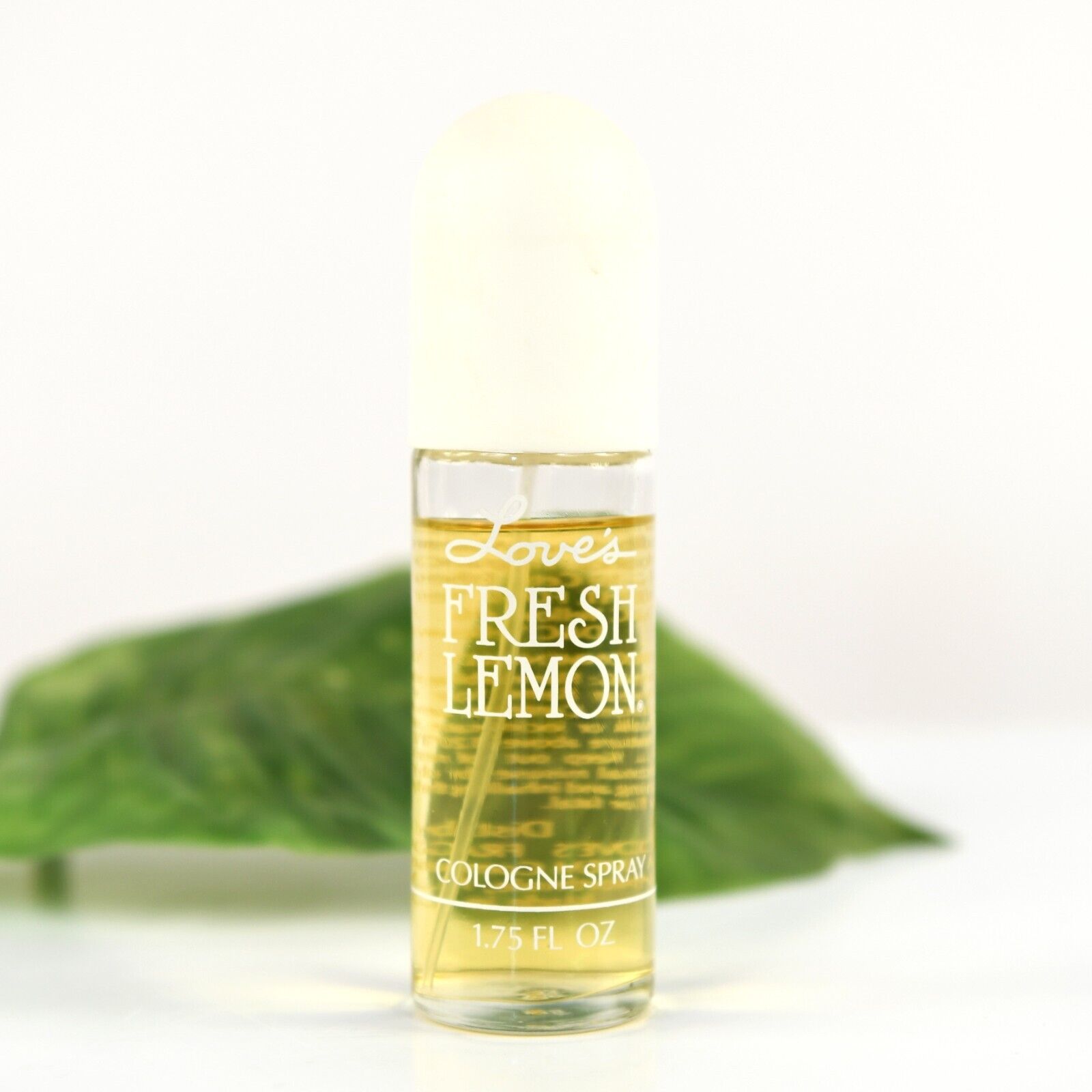 Vintage 70s Love\'s Lemon Fresh by Mem Cologne Spray Perfume 1.7 FL OZ Bottle