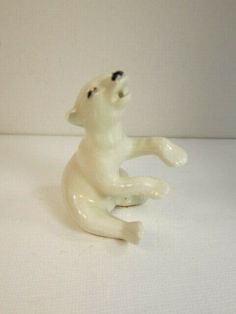 Hagen Renaker Miniature Ceramic Mini Mama White Polar Bear Figure Figurine