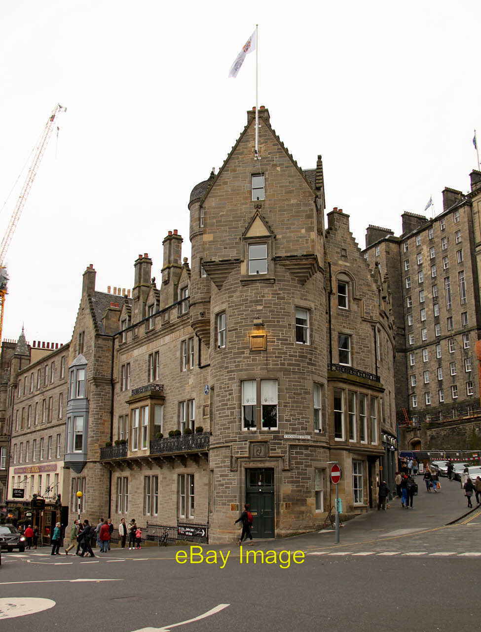Photo 6x4 Former Cockburn Hotel Edinburgh Built 1859-61 by Peddie & K c2017