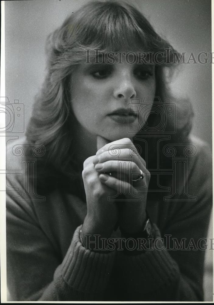 1982 Press Photo Pamela Corbet rare genetic disorder - ora11386