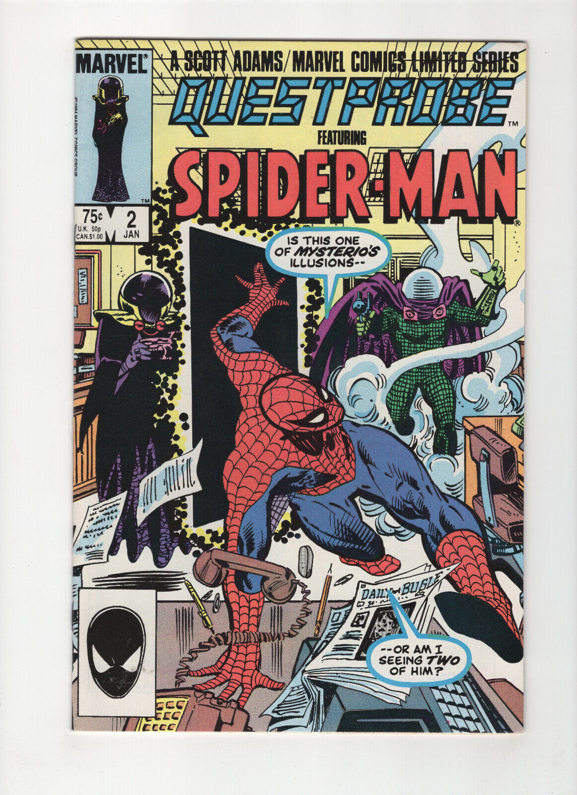 Questprobe Featuring Spider-Man #2 (Marvel Comics 1985)