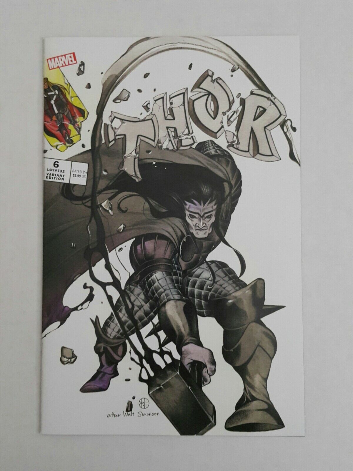 Thor 6, (Marvel, Oct 2020), Peach Momoko, NM, Donny Cates, Variant, 1st Print