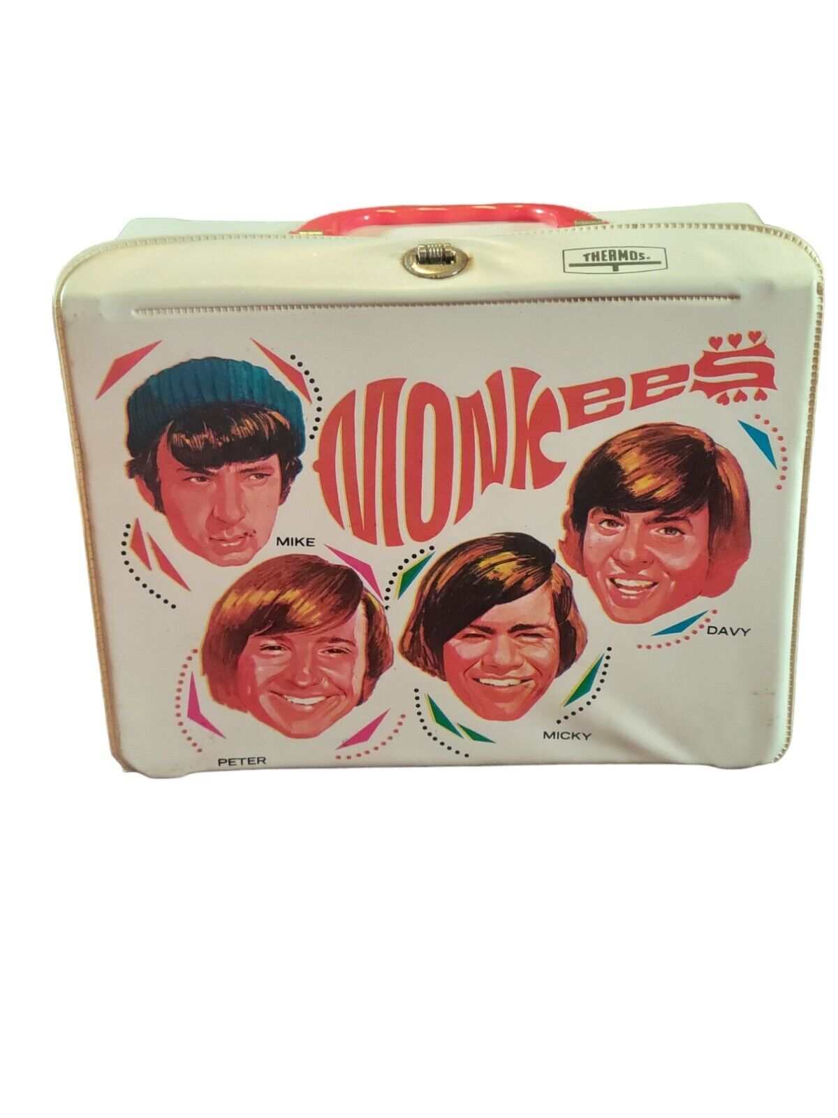 Vintage 1967 The Monkees Vinyl  Lunchbox