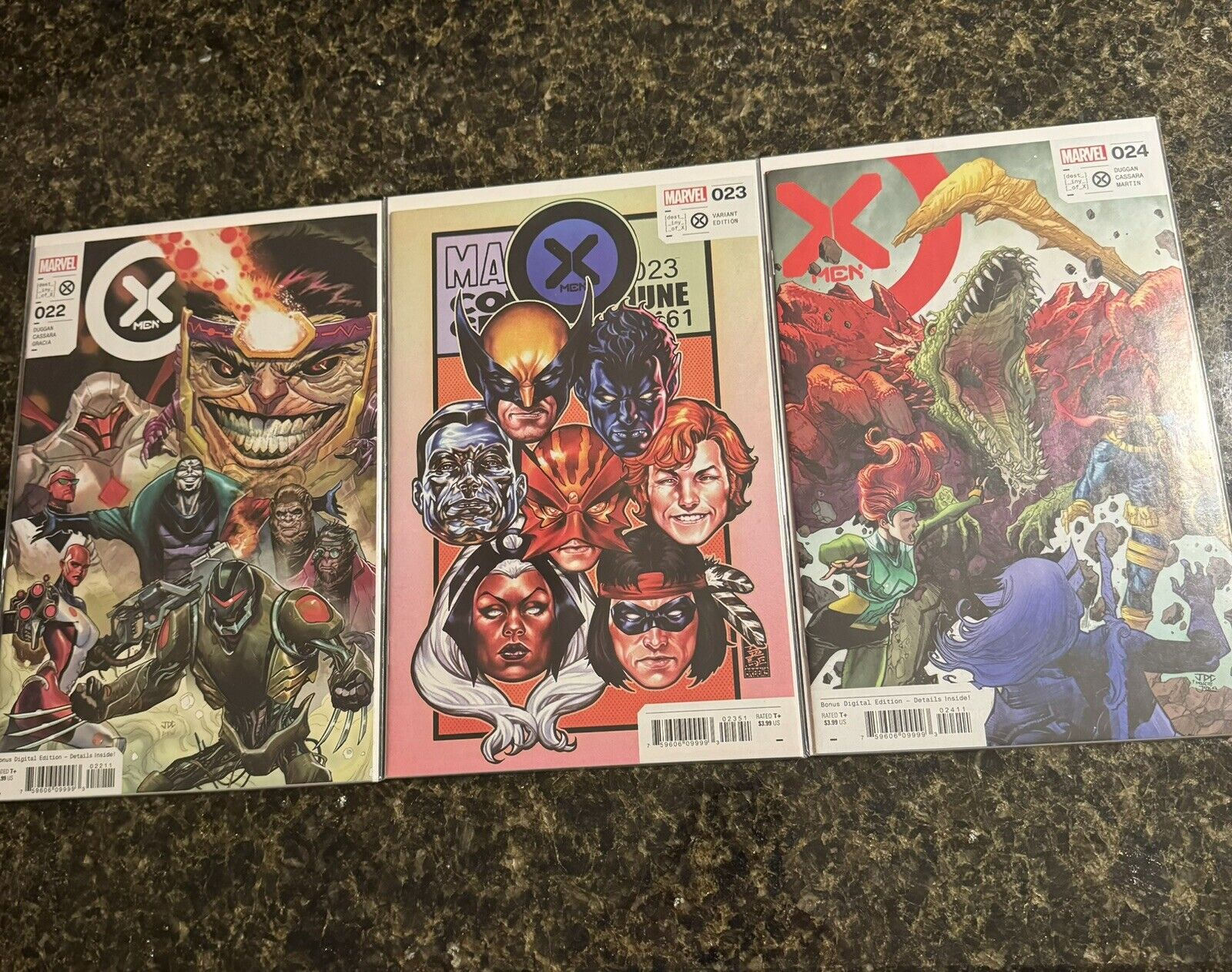 X-Men Vol 5 #22-24 First Prints (2023)