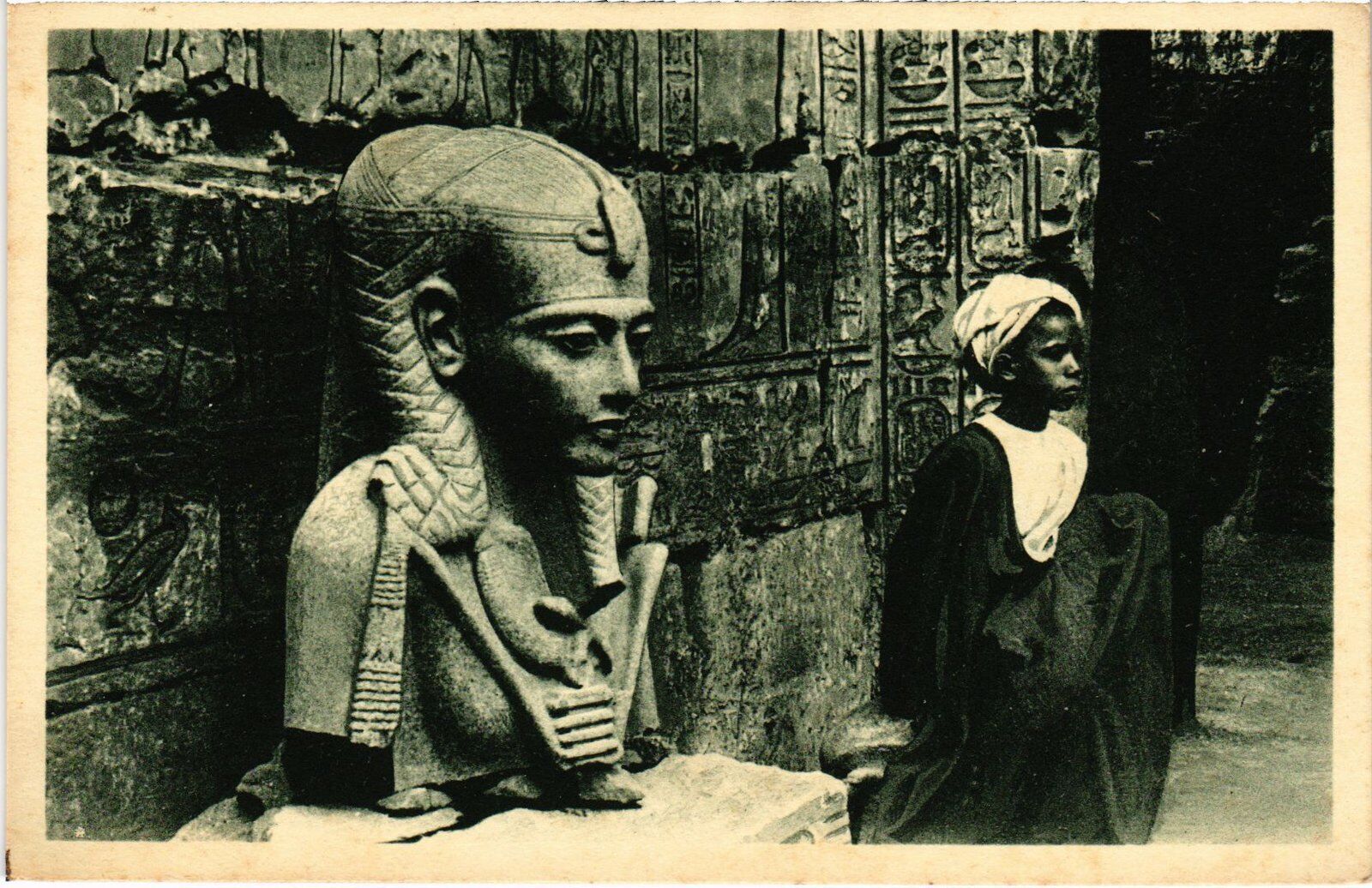 CPA AK Statue of a Pharaoh EEGYPT (1324298)