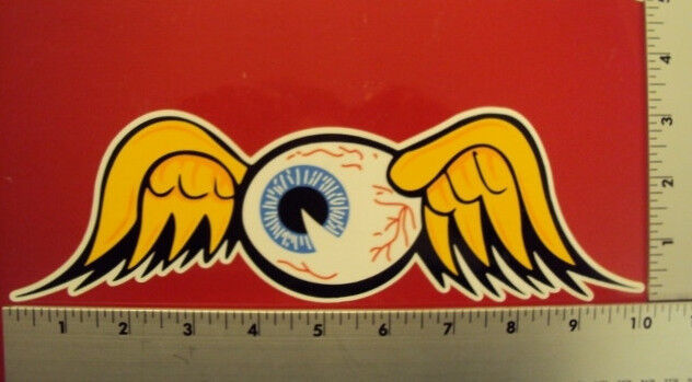 Flying Eyeball Vintage Large Drag Racing sticker decal Von Dutch NHRA Rat Rod