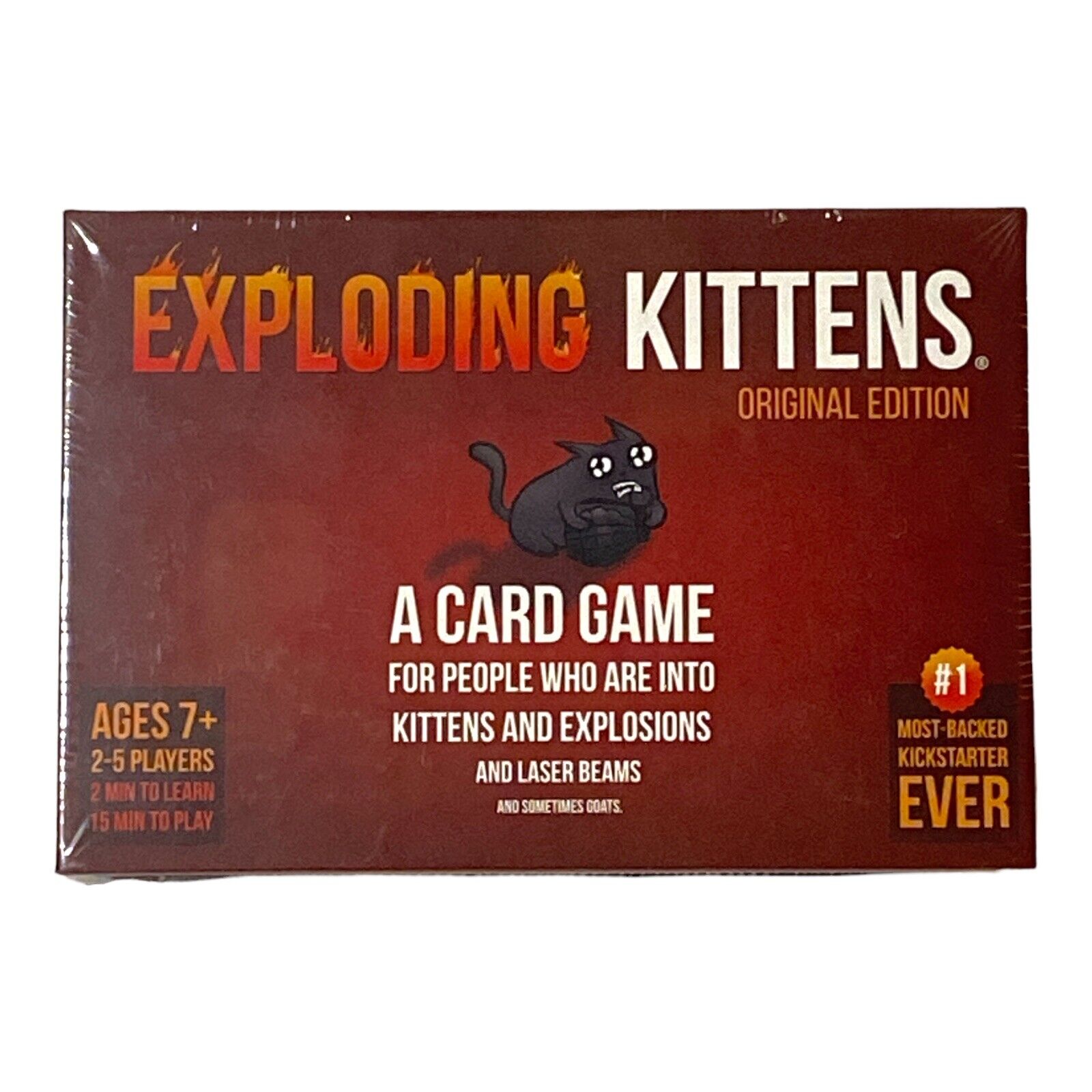 Exploding Kittens Card Game - Original Edition with Bonus Code New Sealed