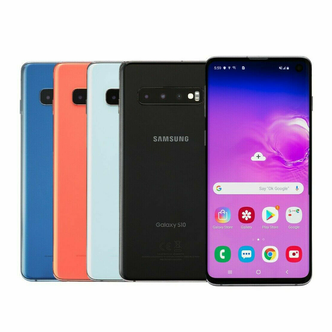 Samsung Galaxy S10 G973U - All Colors - Choose Your Carrier - Light Shadow -