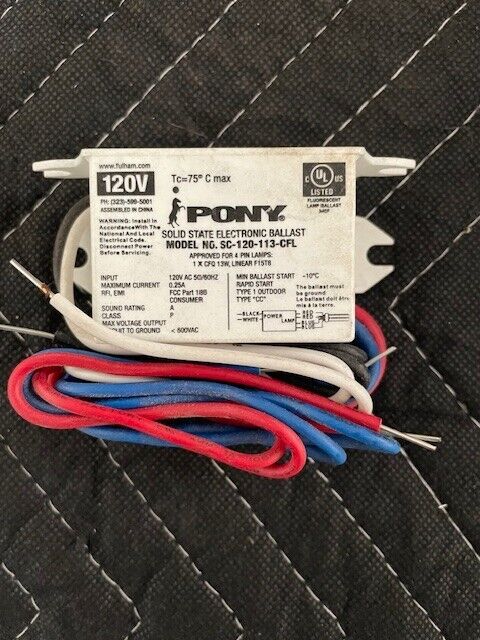 Fulham Pony Solid State electronic ballast