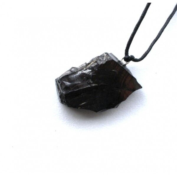 Shungite Pendant Elite Noble Stone Original Healing Crystal Karelia Russia SMALL