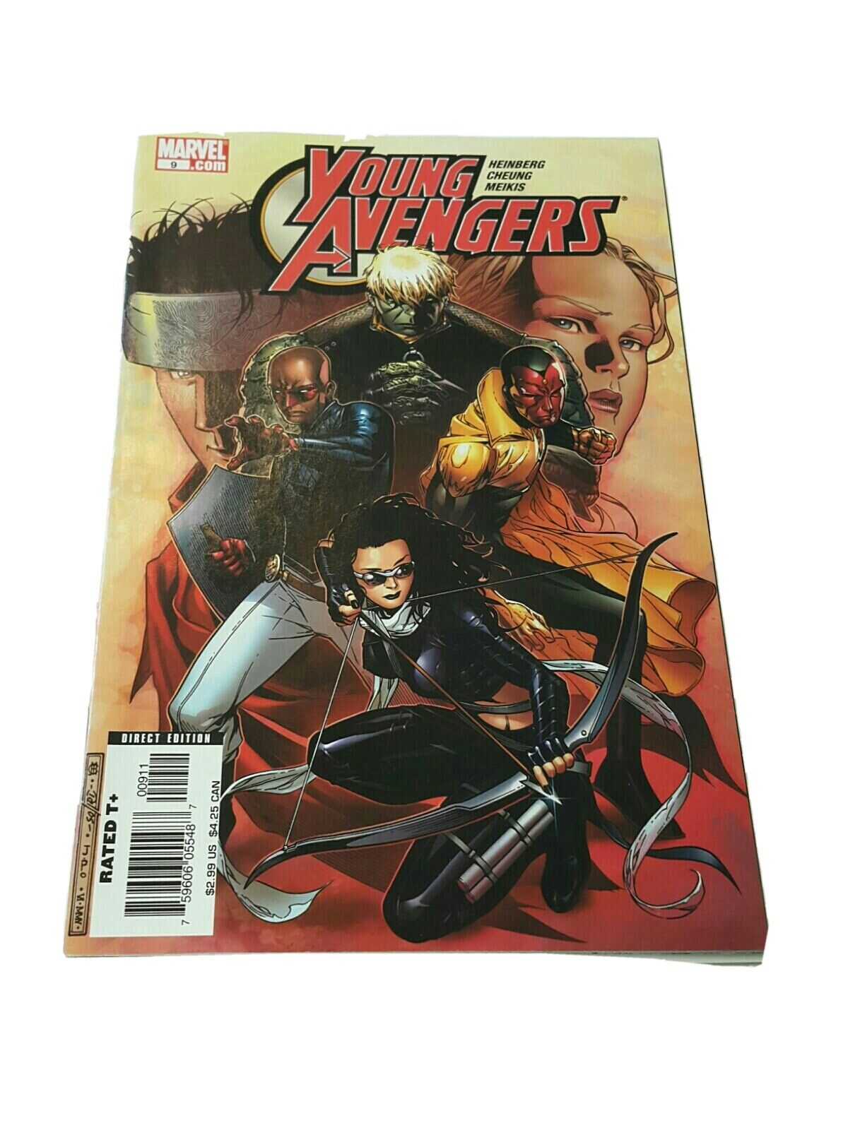 Young Avengers 9, (Marvel, Dec 2005), FN/VF, (7.0), 1st Kate Bishop as Hawkeye