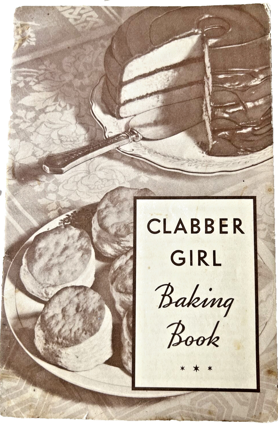 Clabber Girl Baking Book 1934 Clabber Girl Baking Powder Hulman & Co Indiana VTG