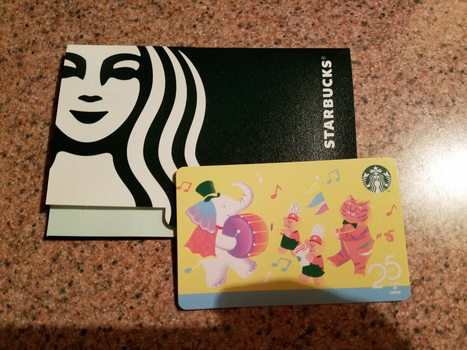 STARBUCKS Japan 2021 25th Anniversary Summer Toy Band Gift Card w/Sleeve US Sell