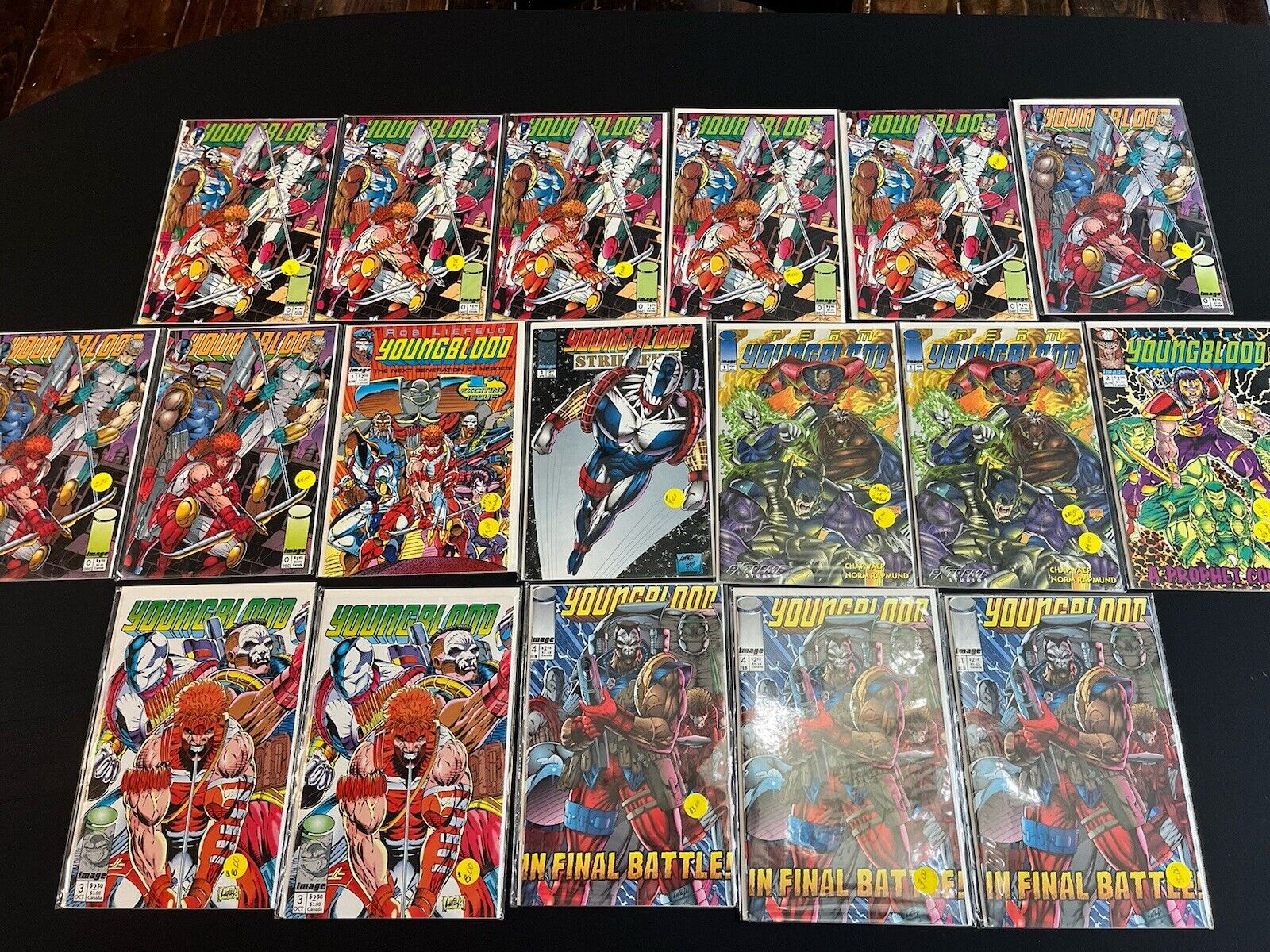Team Youngblood #1 (Image Comics, September 1993)/ LOT OF 18 VARIENTS AND RARE