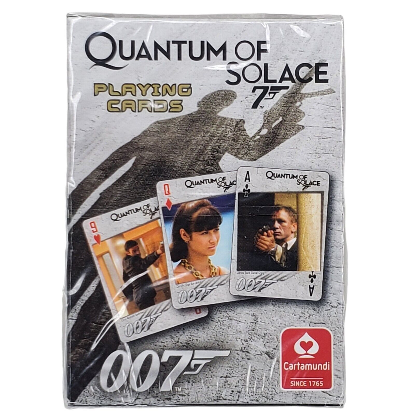 VTG 007 Quantum Of Solace Playing Cards Cartamundi Sealed Deck Made In USA