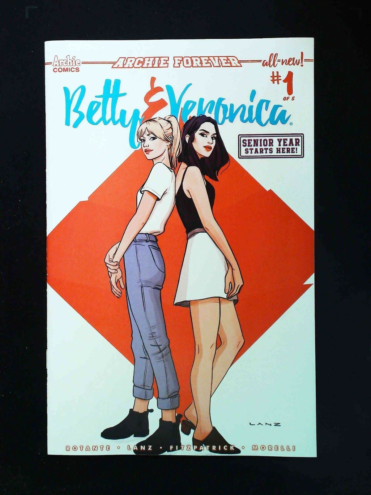 Betty And Veronica #1 (3Rd Series) Archie Comics 2019 Vf/Nm