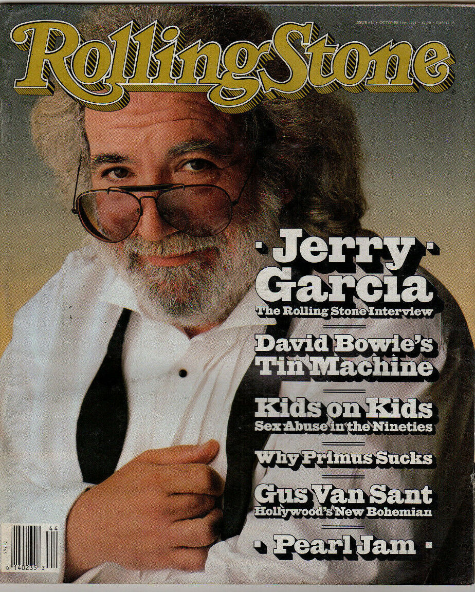 The Grateful Dead Jerry Garcia 1991 Rolling Stone Magazine M561