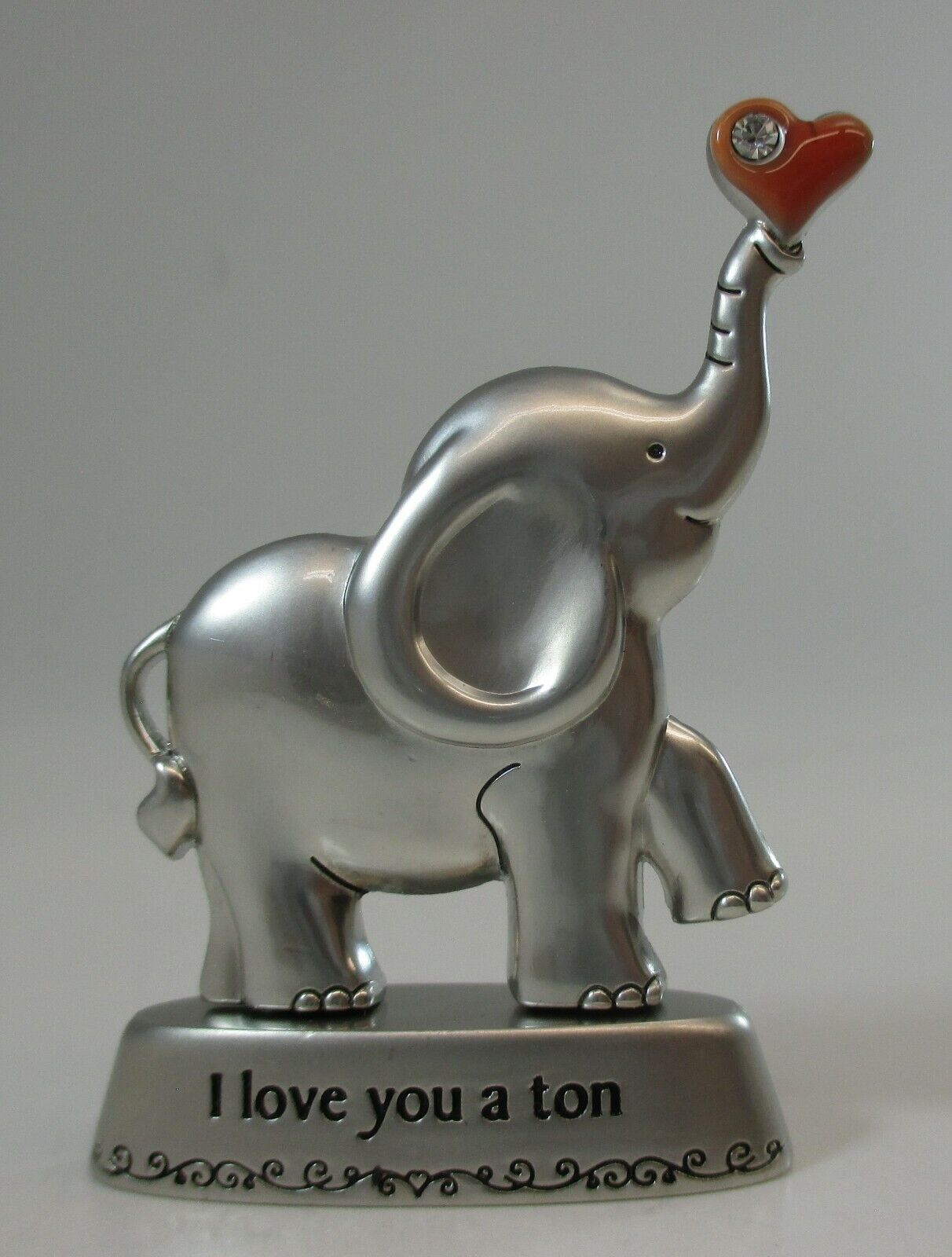 Am I love you a ton ALWAYS REMEMBER YOU ARE LOVED Elephant figurine Ganz mini