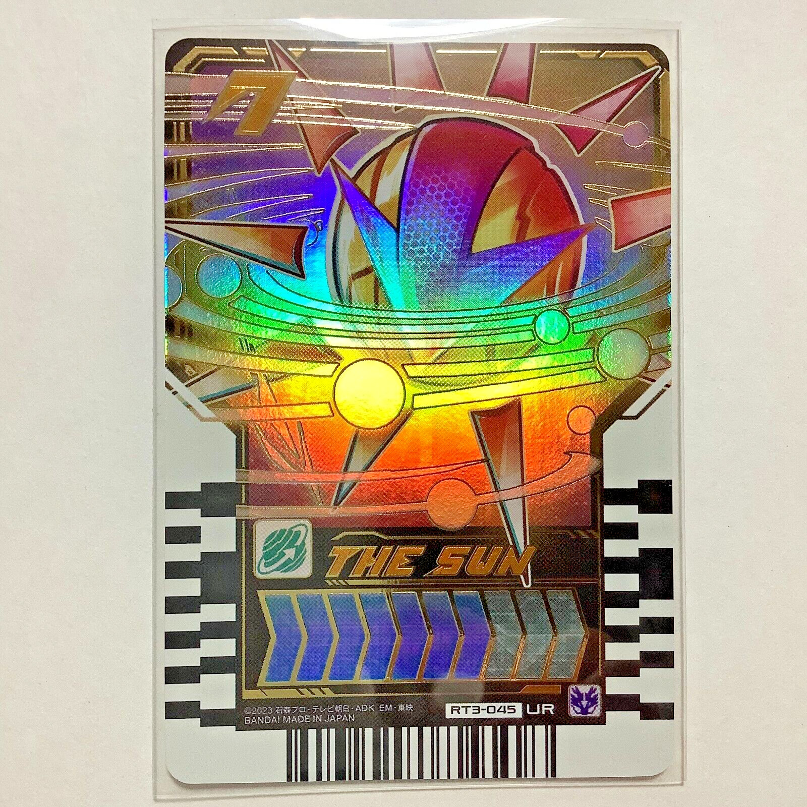 RT3-045 THE SUN UR Kamen Rider Gotchard Ride Chemy Trading Card PHASE 03