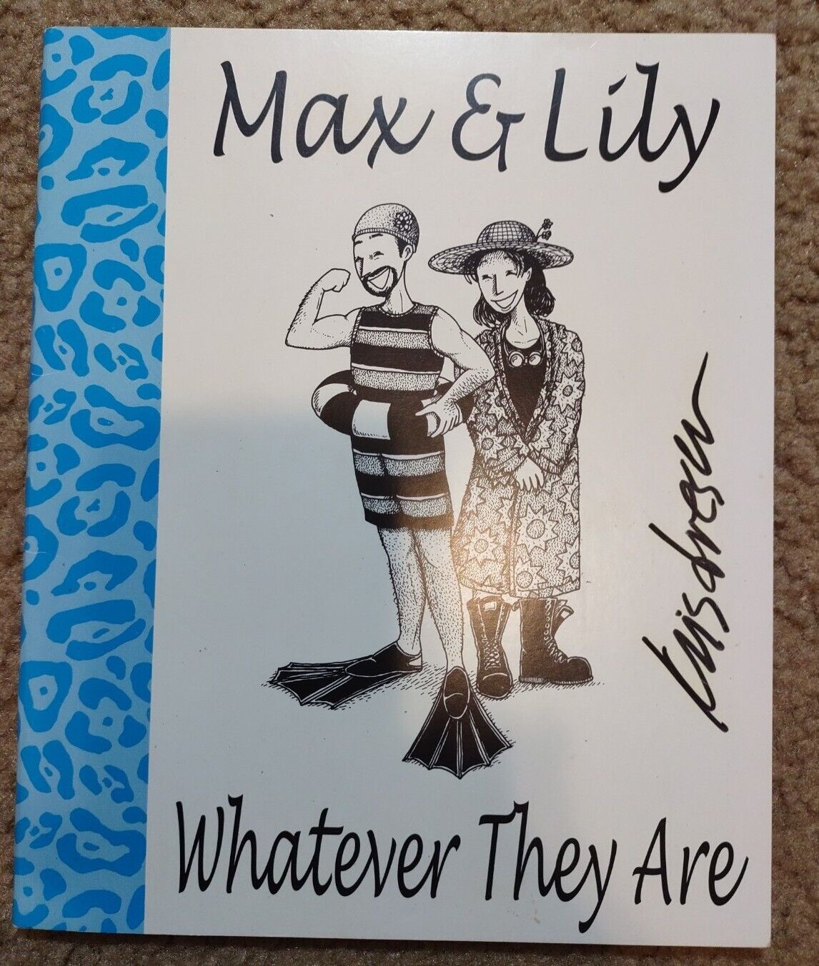🍒 1994 LGBT Premier Issue 1 Comic Book / MAX and LILY / Autographed
