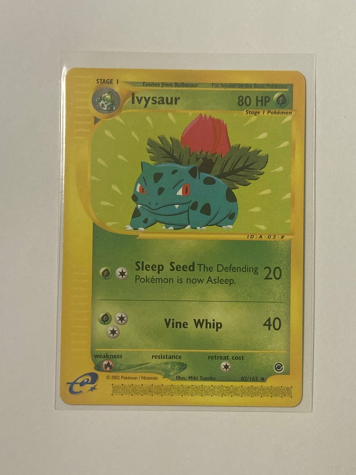 Ivysaur Expedition 82/165  Pokemon  card Near Mint WOTC