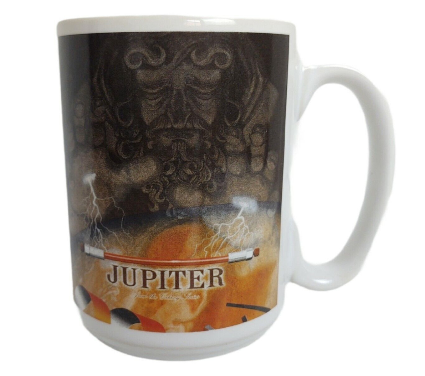 Coffee Mug Cup Roman Mythology Sky & Lightning God Jupiter The Galaxy Series