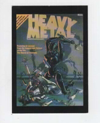 1991 Heavy Metal Covers Trading Card Singles YOUR CHOICENEW/UNCIRCULATED