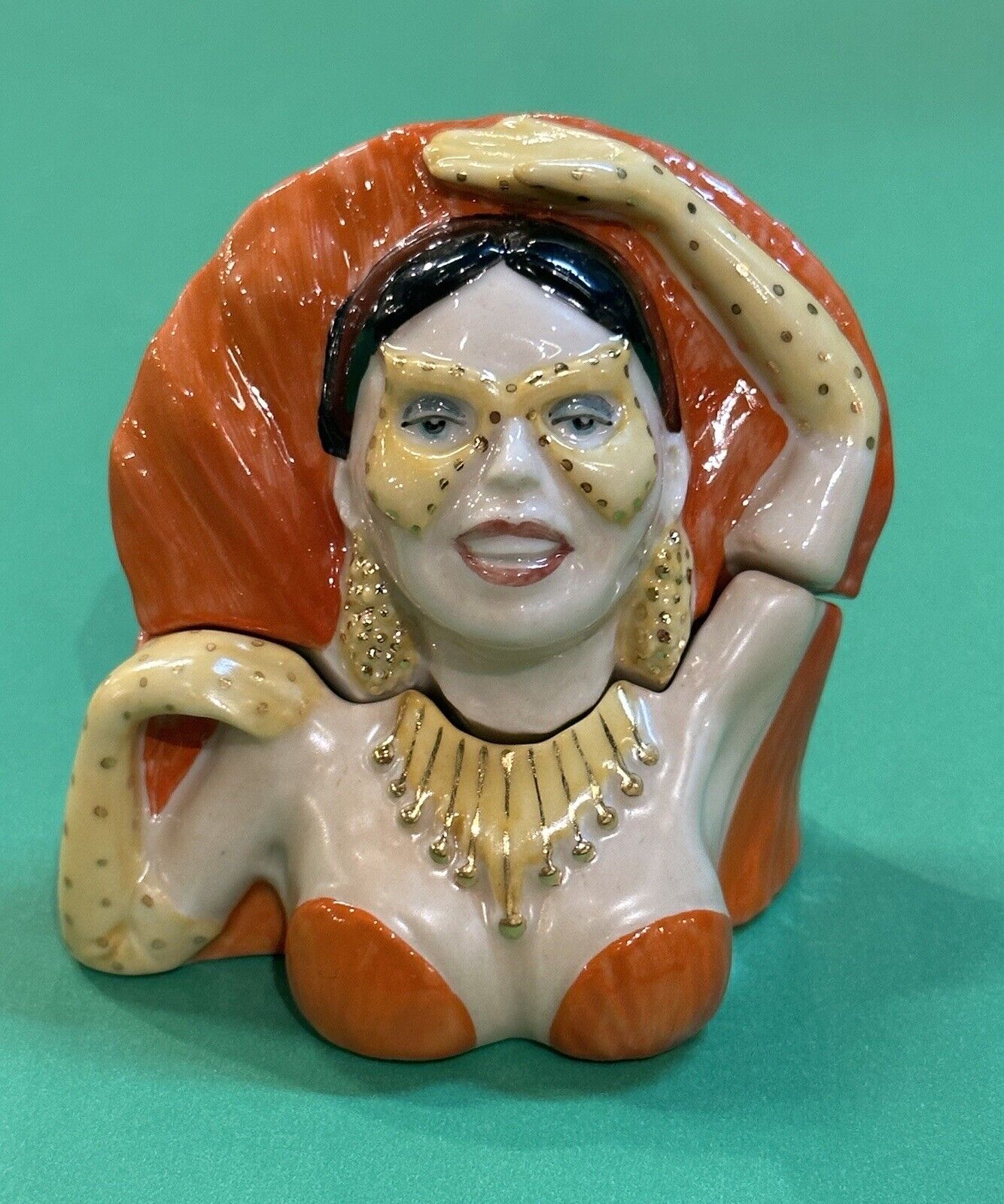 Kevin Francis Face Pots-The Showgirl, 2005 Ltd Ed of 35