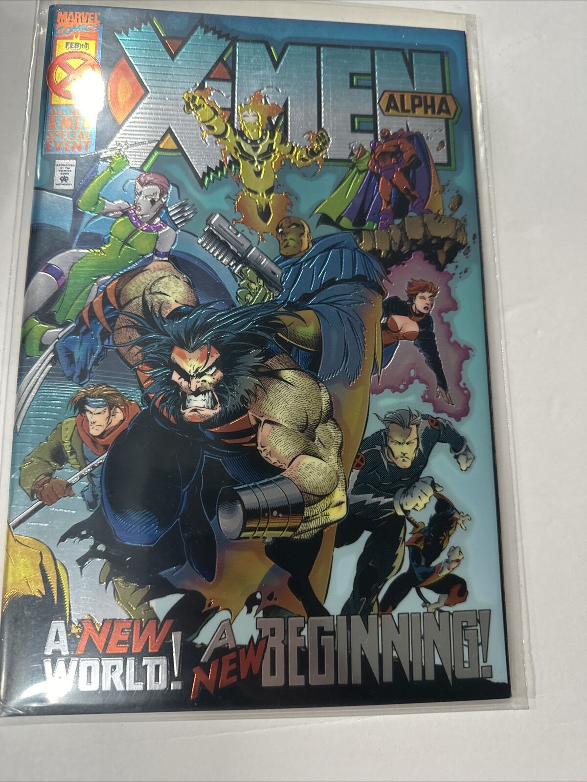X-Men: Alpha #1 (Marvel, February 1995)