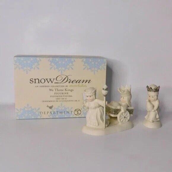NEW Department 56 Snow Dream We Three Kings Snowbabies Figurines 2014 Set