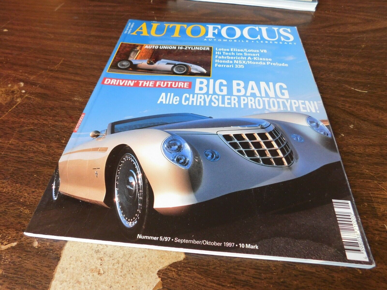 Auto Focus Automobile Magazine Prototypen Chrysler September October 1997