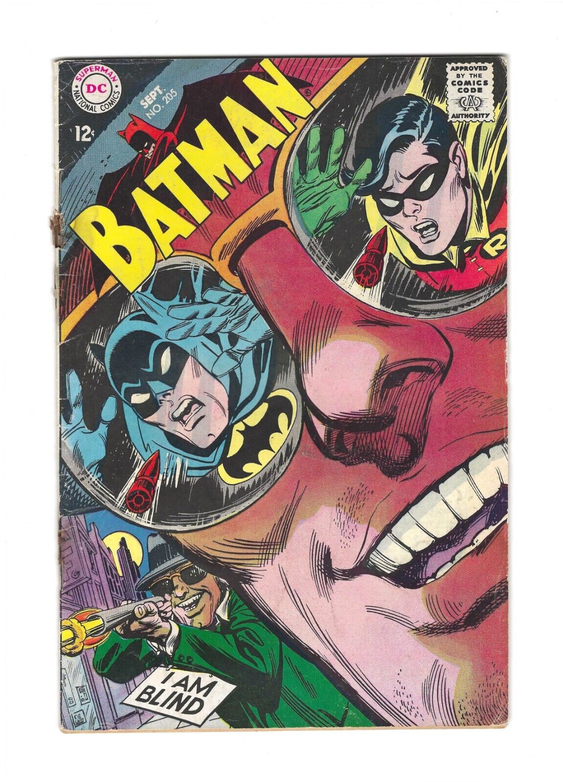 Batman #205: Dry Cleaned: Pressed: Bagged: Boarded GD-VG 3.0