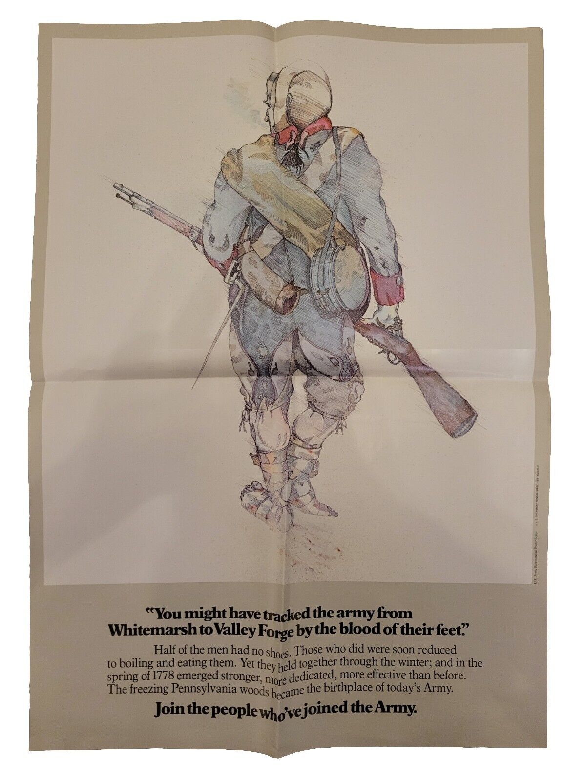 US Vietnam War Era Recruiting Poster | 
