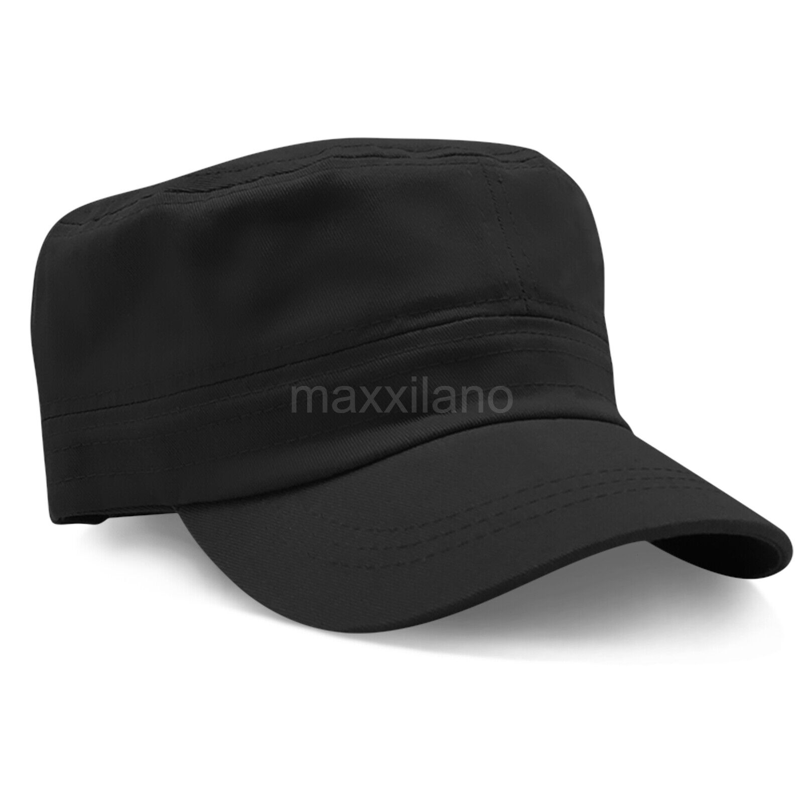 Men Cap Army Hat Cadet Castro Military Patrol Hats Baseball Caps Camo Adjustable