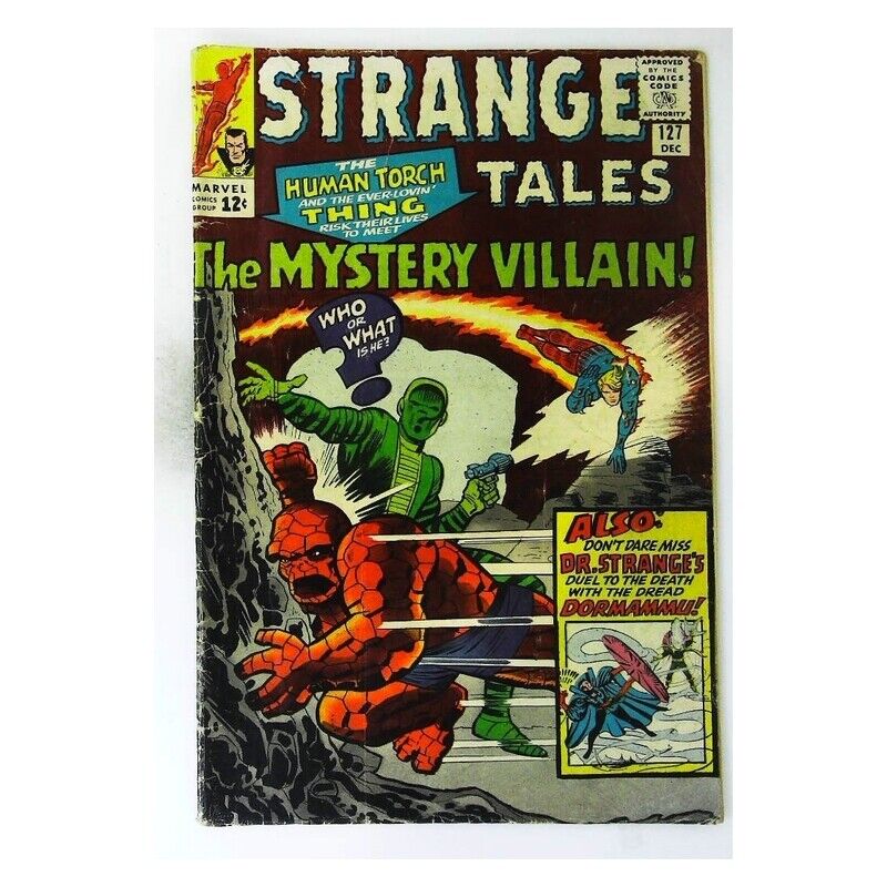 Strange Tales (1951 series) #127 in Very Good minus condition. Marvel comics [x|