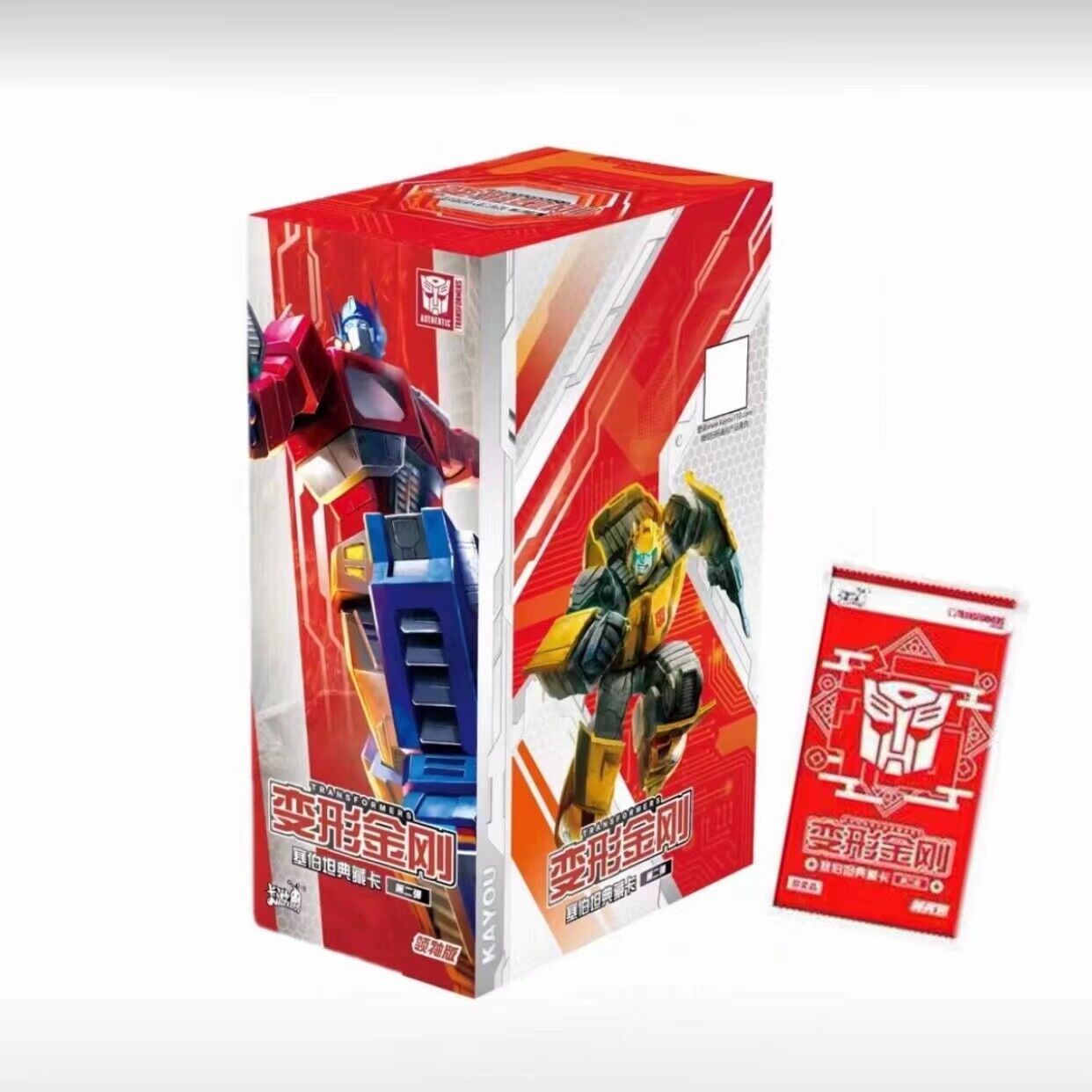 Kayou Hasbro Transformers  Card Booster Box TCG CCG 1 Box 18 Pack  New