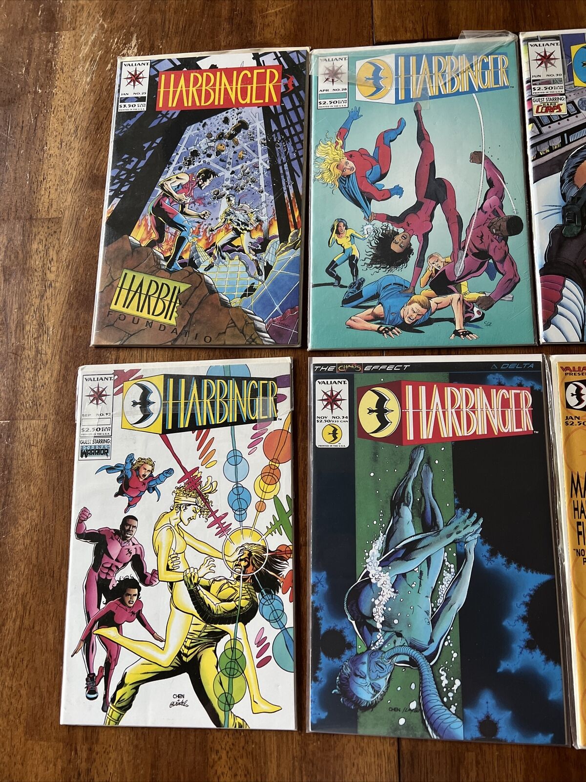 Harbinger Valiant Comic Book Lot Of 13