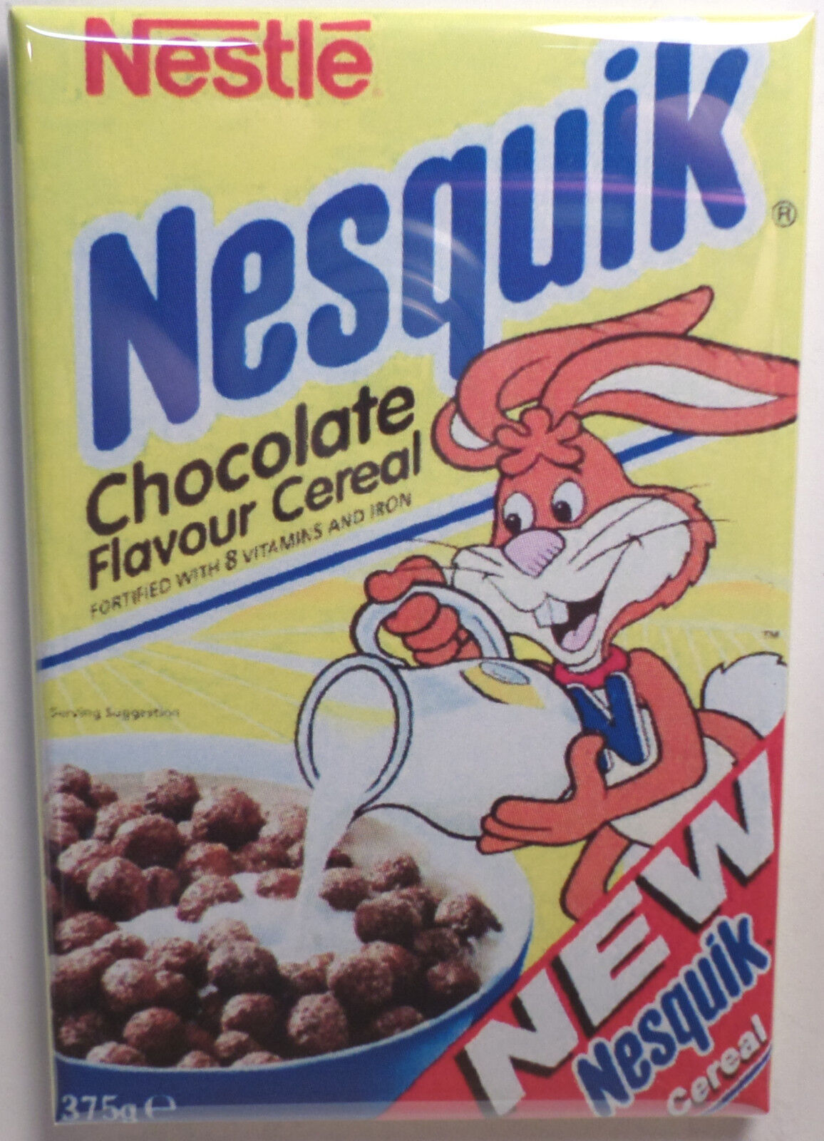 Nesquick Vintage Cereal Box 2\