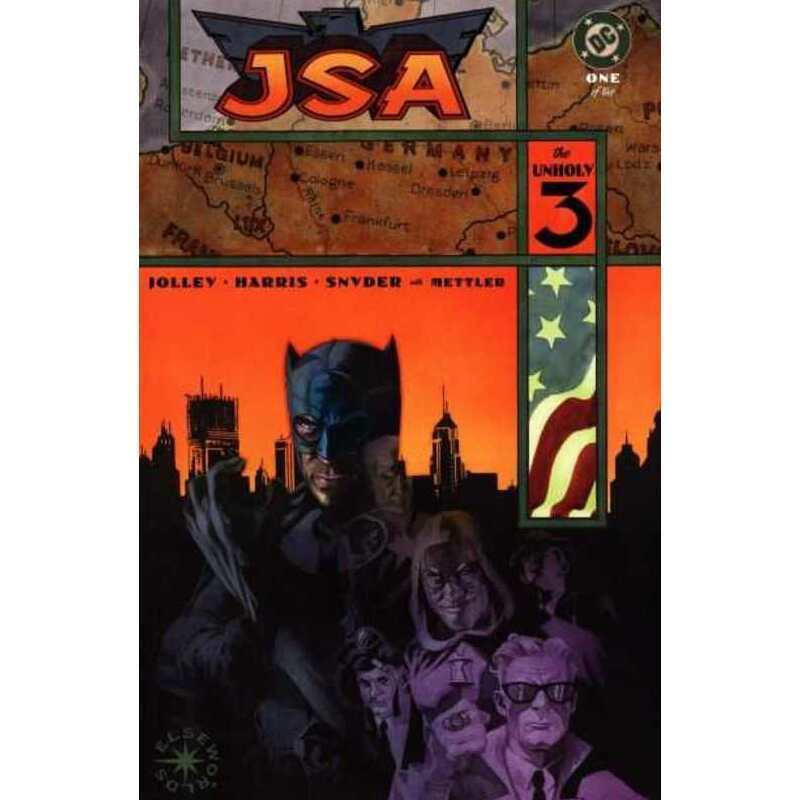 JSA: The Unholy Three #1 in Near Mint minus condition. DC comics [b/