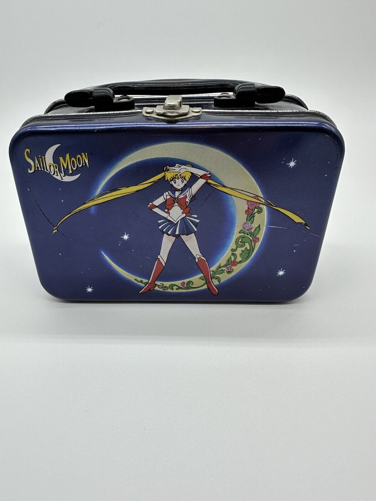 Vintage Sailor Moon Tin Mini Lunchbox 6”