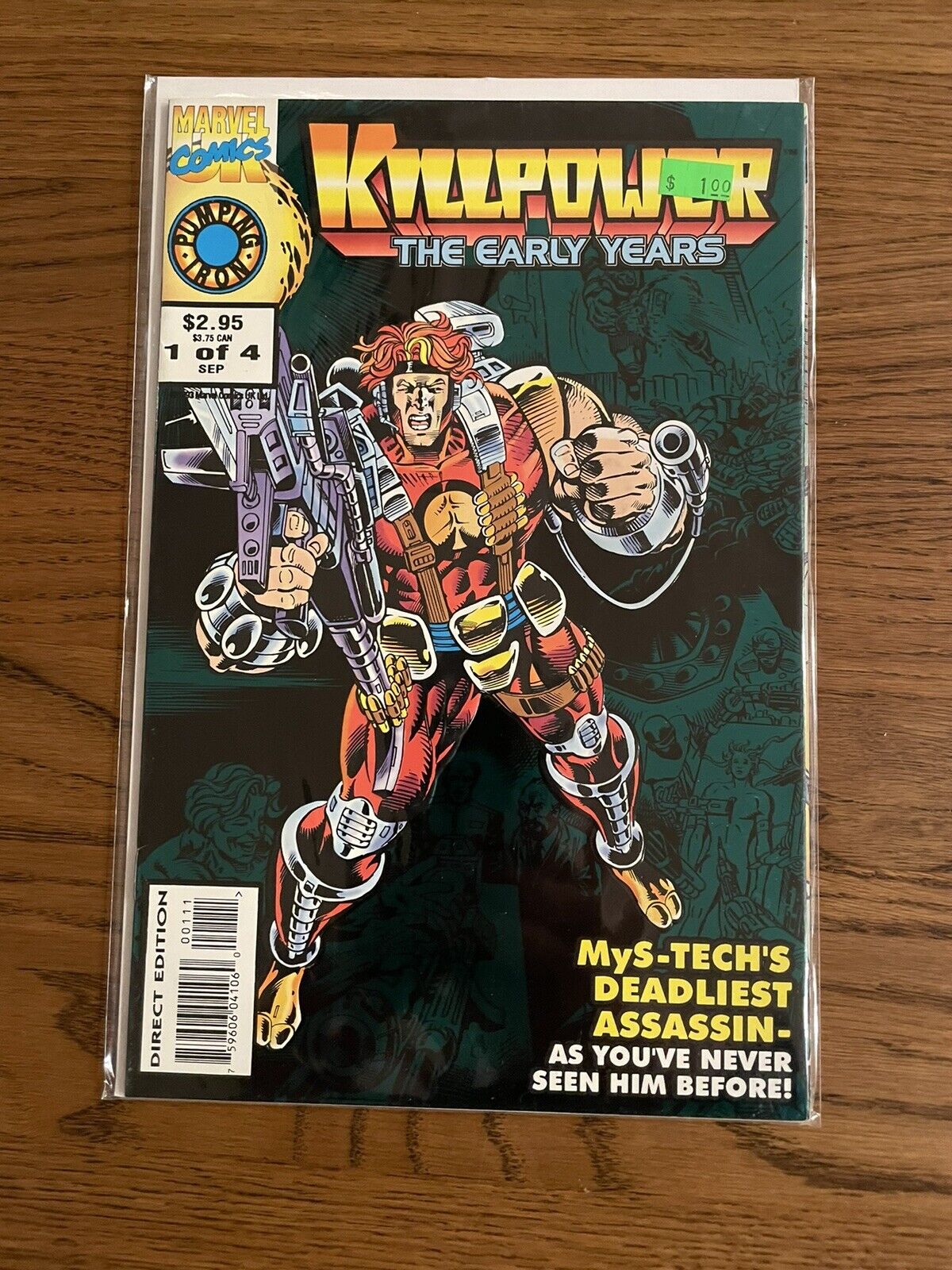 Killpower: The Early Years #1 Sept. 1993 Marvel Comics 