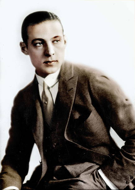 Rudolf Valentino American Actor Of Italian Origin In 1925 OLD PHOTO