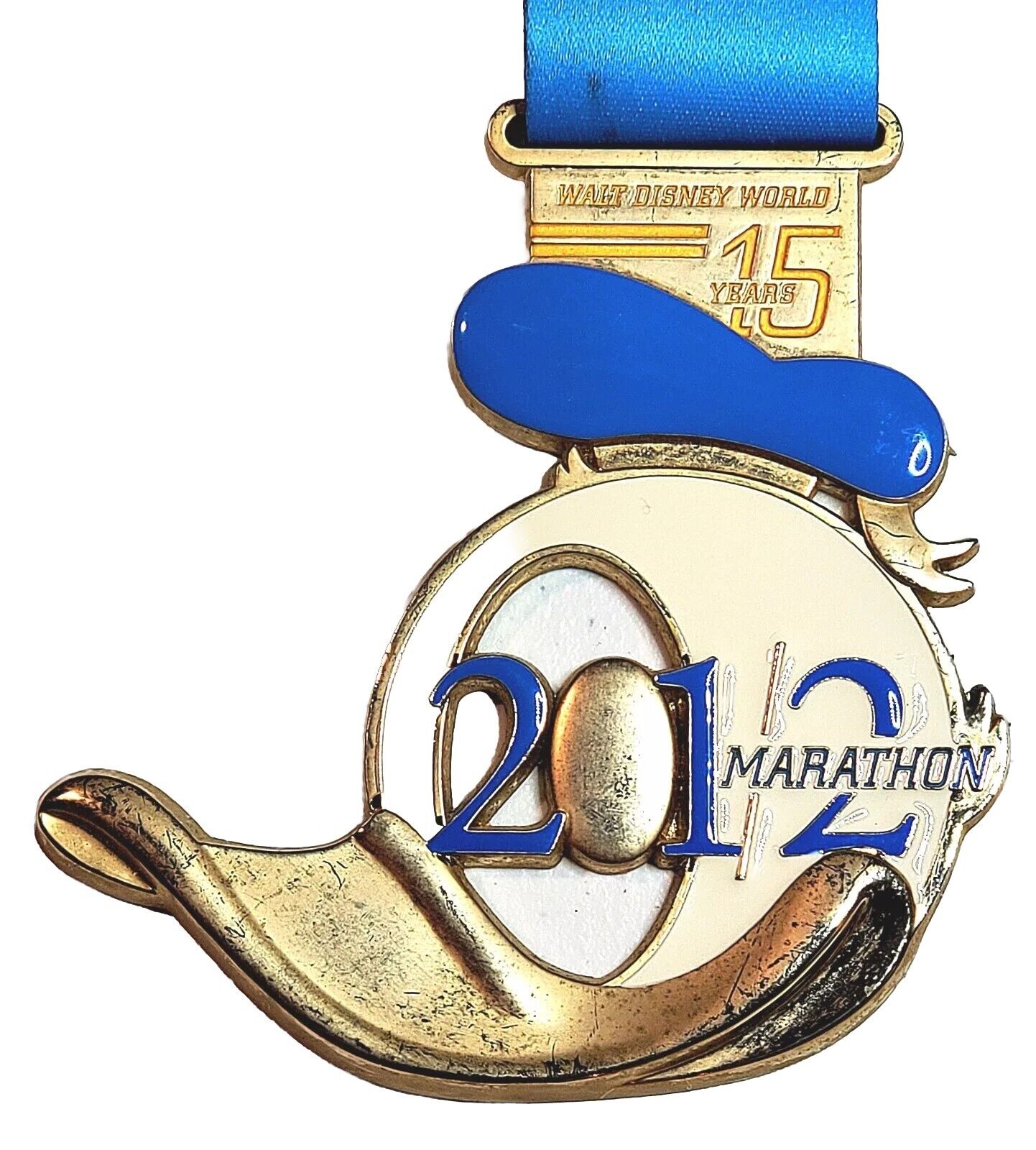 2012 Disney World RunDisney Marathon Limited Donald Duck Half 13.1 Finish Medal