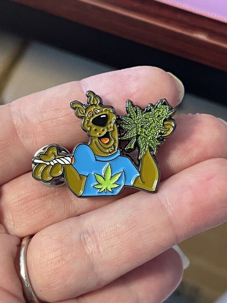 Scooby Doo 420 Enamel Hat Pin. High Quality