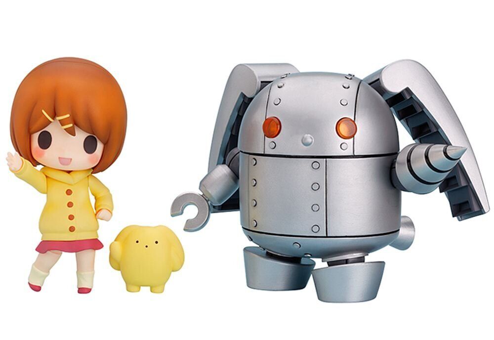 Nendoroid 304 wooser\'s hand-to-mouth life Rin & wooser + Mechawooser Figure