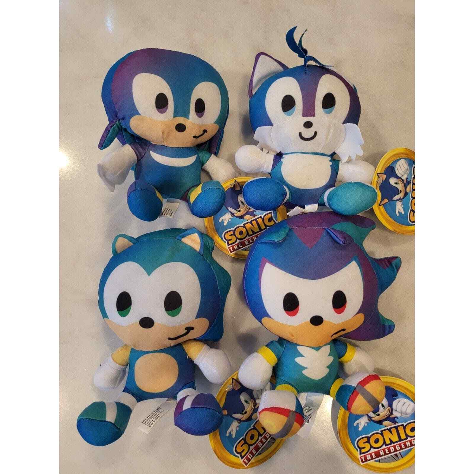 Toy Factory 2022 Sonic Hedgehog Gradient Plush 7\
